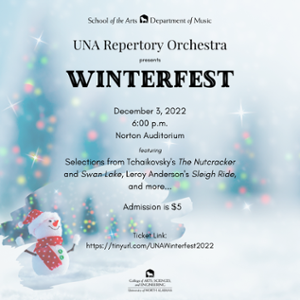 UNA Rep Orchestra Winterfest